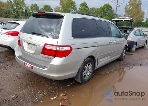2005 Honda Odyssey Ex-L from USA, damaged, VIN 5FNRL38625B005296